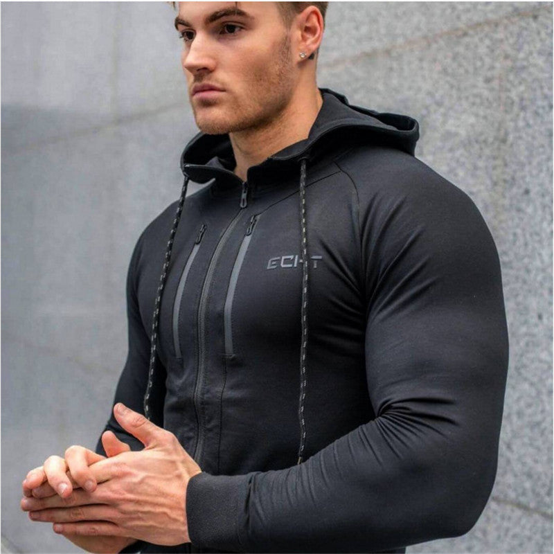 Men's  Muscle Fitness Hoodie  