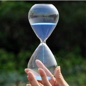 30 Minutes Transparent Glass Sand Hourglass