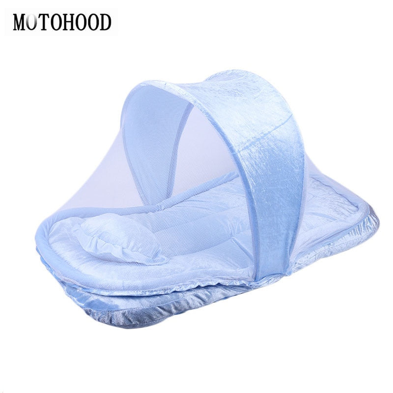 Foldable Baby Crib Mosquito Netting