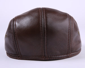 Male Genuine Leather Hat