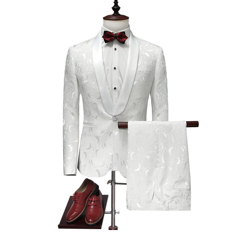 Suit - White Wedding Tuxedos