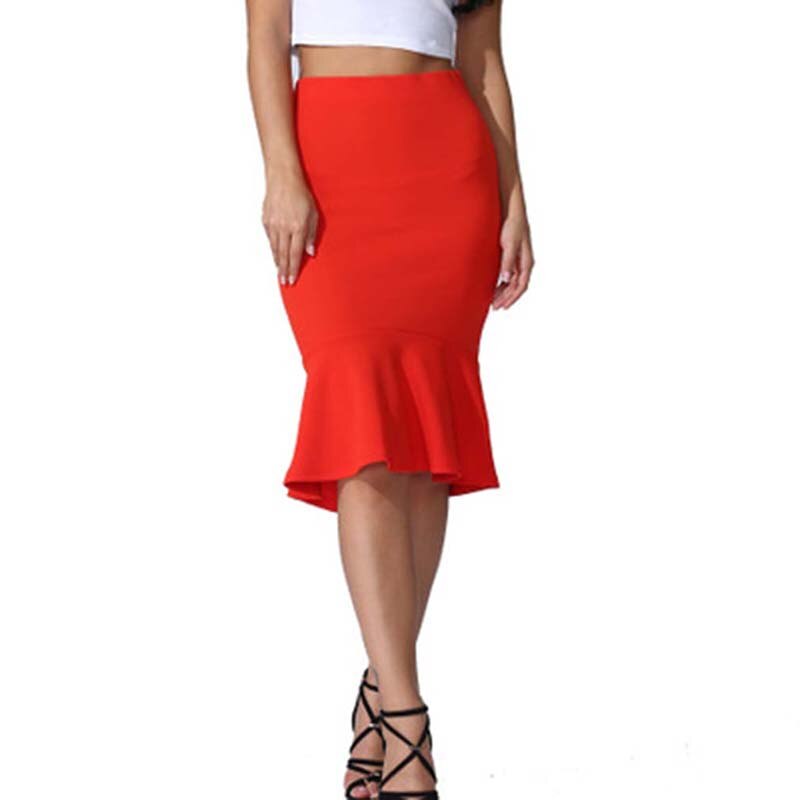 Skirt - High Waist Mermaid Skirt