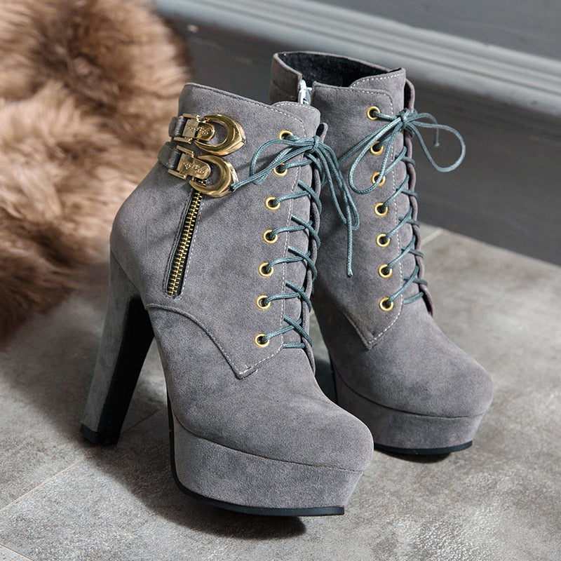 Plus Size Ankle Boots