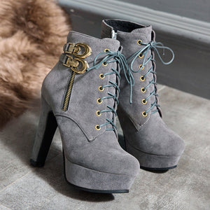 Plus Size Ankle Boots