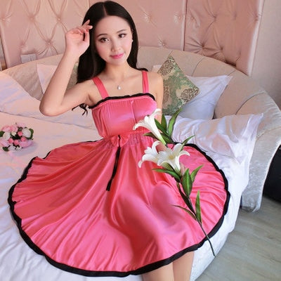 Silk Satin Night Dress