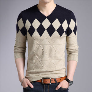 Cashmere Wool Sweater Men