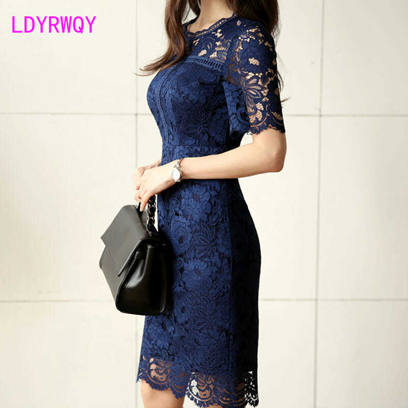 Blue Lace dress