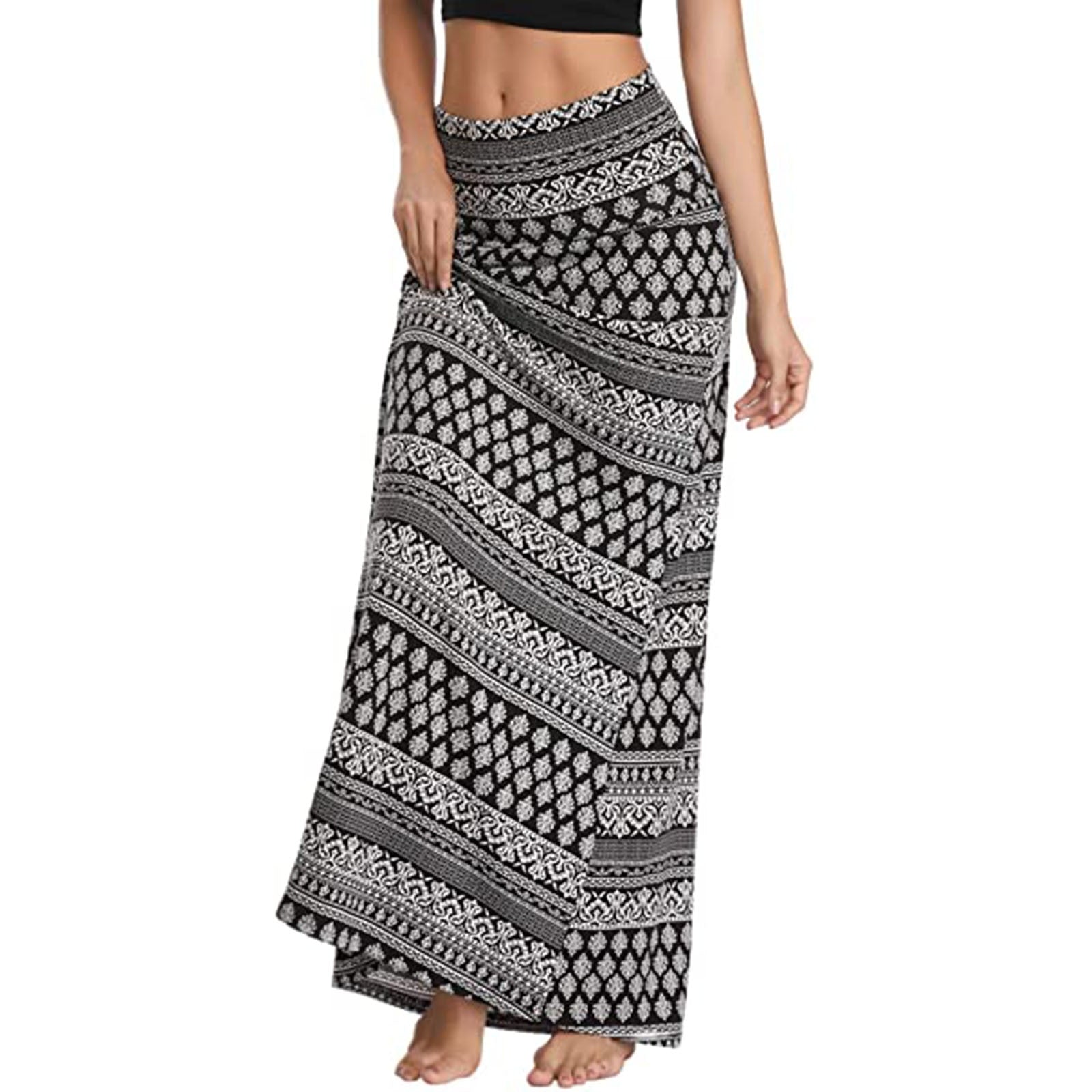 Bohemian Style Ethnic Long Skirt