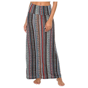 Bohemian Style Ethnic Long Skirt