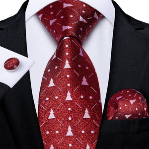 New Men Red Design Tie