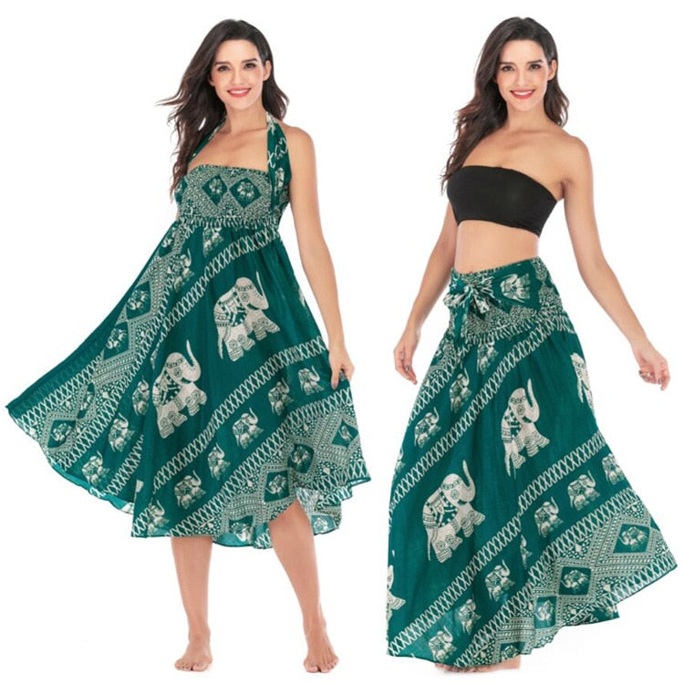 Long Hippie Bohemian Gypsy Dress