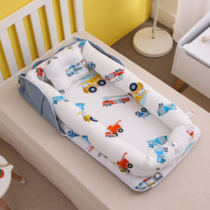 Baby Crib Cot Newborn Sleeping Nest Bedding