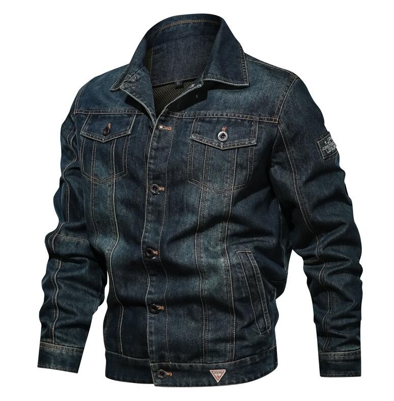 Solid Winter Denim Jacket