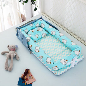 Baby Crib Cot Newborn Sleeping Nest Bedding