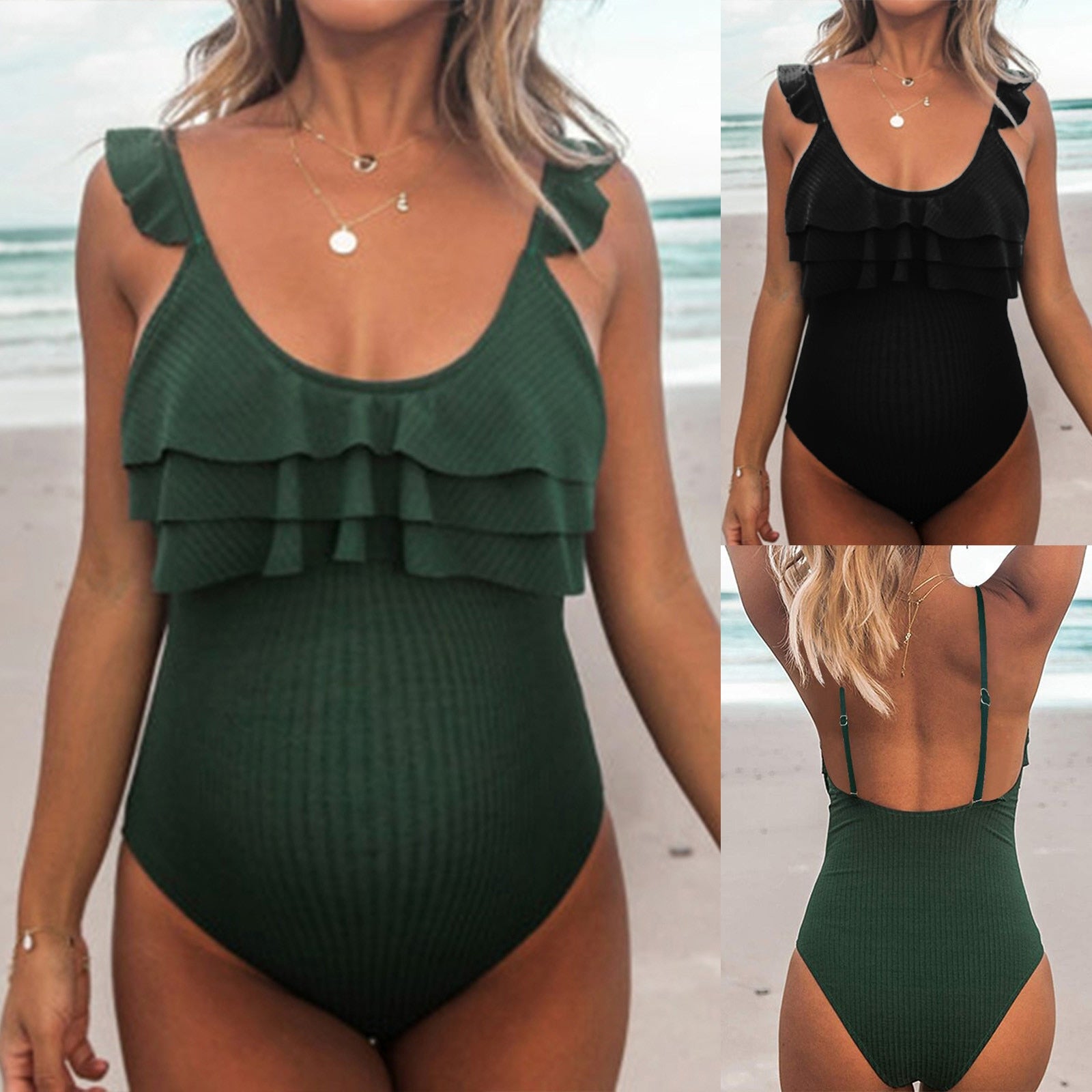 One Piece Maternity Swimsuit