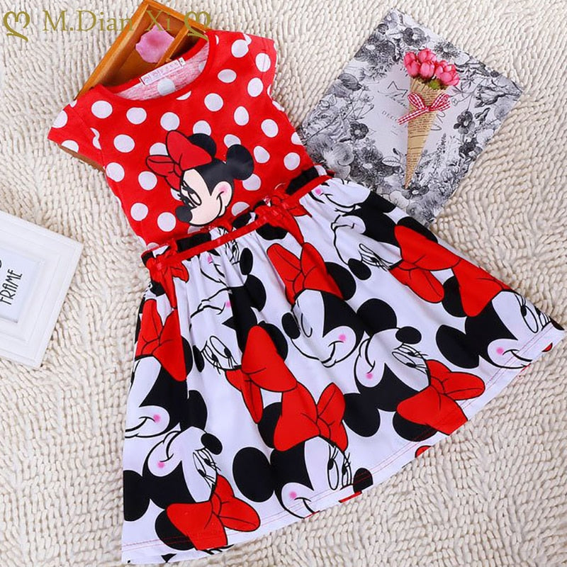 Minnie Girls Summer Small Dress