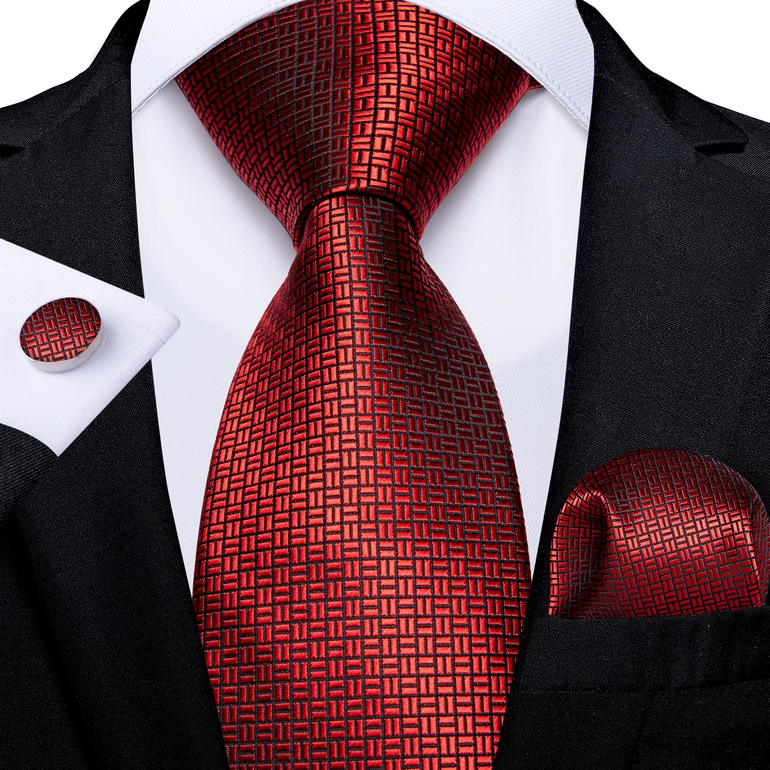 New Men Red Design Tie