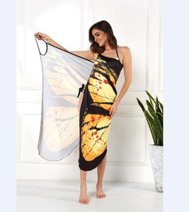 Painted Butterfly Comfortable  Beach Cover