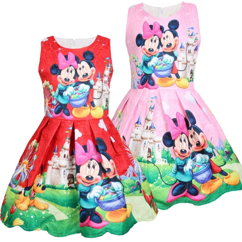 Minnie Girls Summer Small Dress