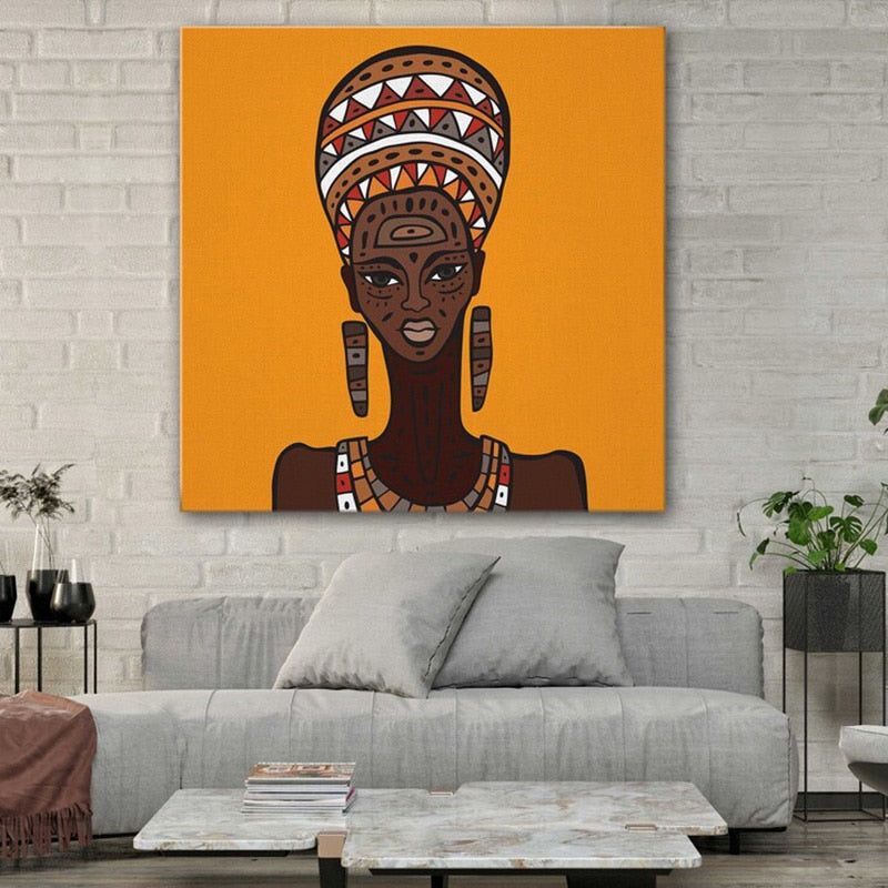 Painting - African Culture Art