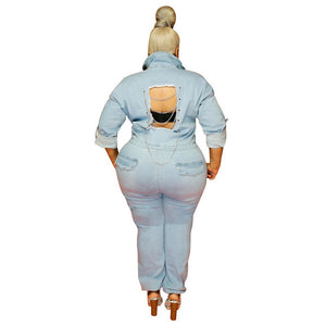 One Piece Outfit Jumpsuits Jeans