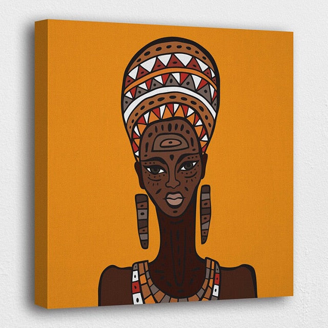 Painting - African Culture Art