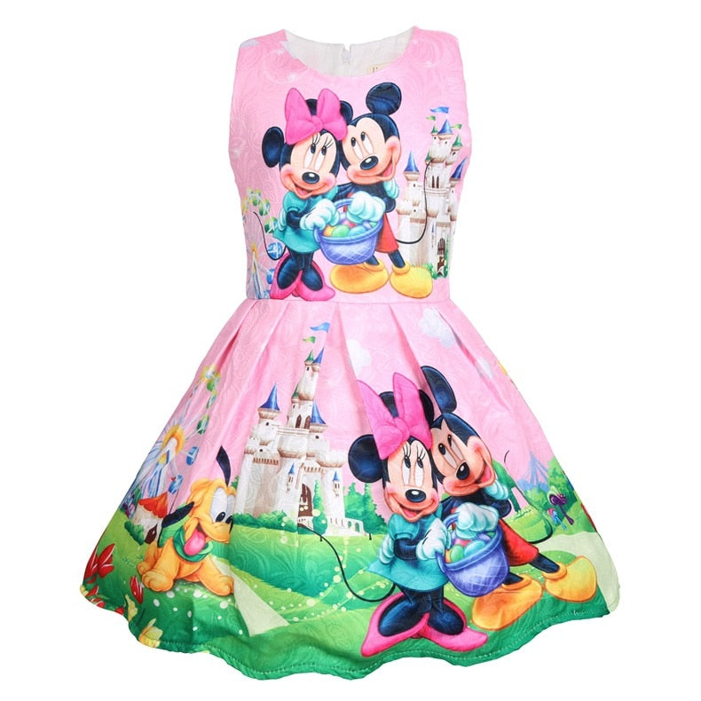 Minnie Girls Summer Small Dress