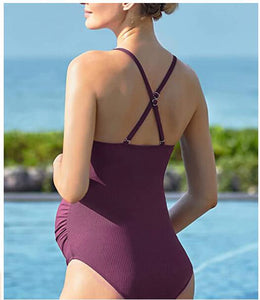 Maternity  Ruffle Beachwear Swimsuit