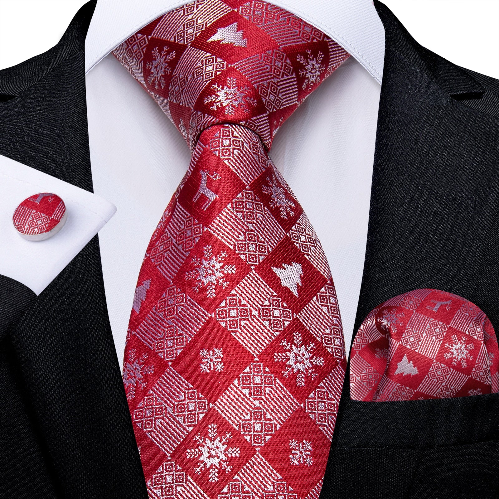 New Men Red Design Tie