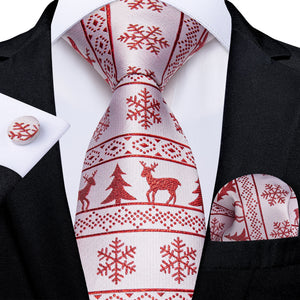 New Men Red Design Tie