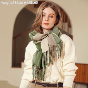 Scarf - Warm Cashmere Imitation Shawl