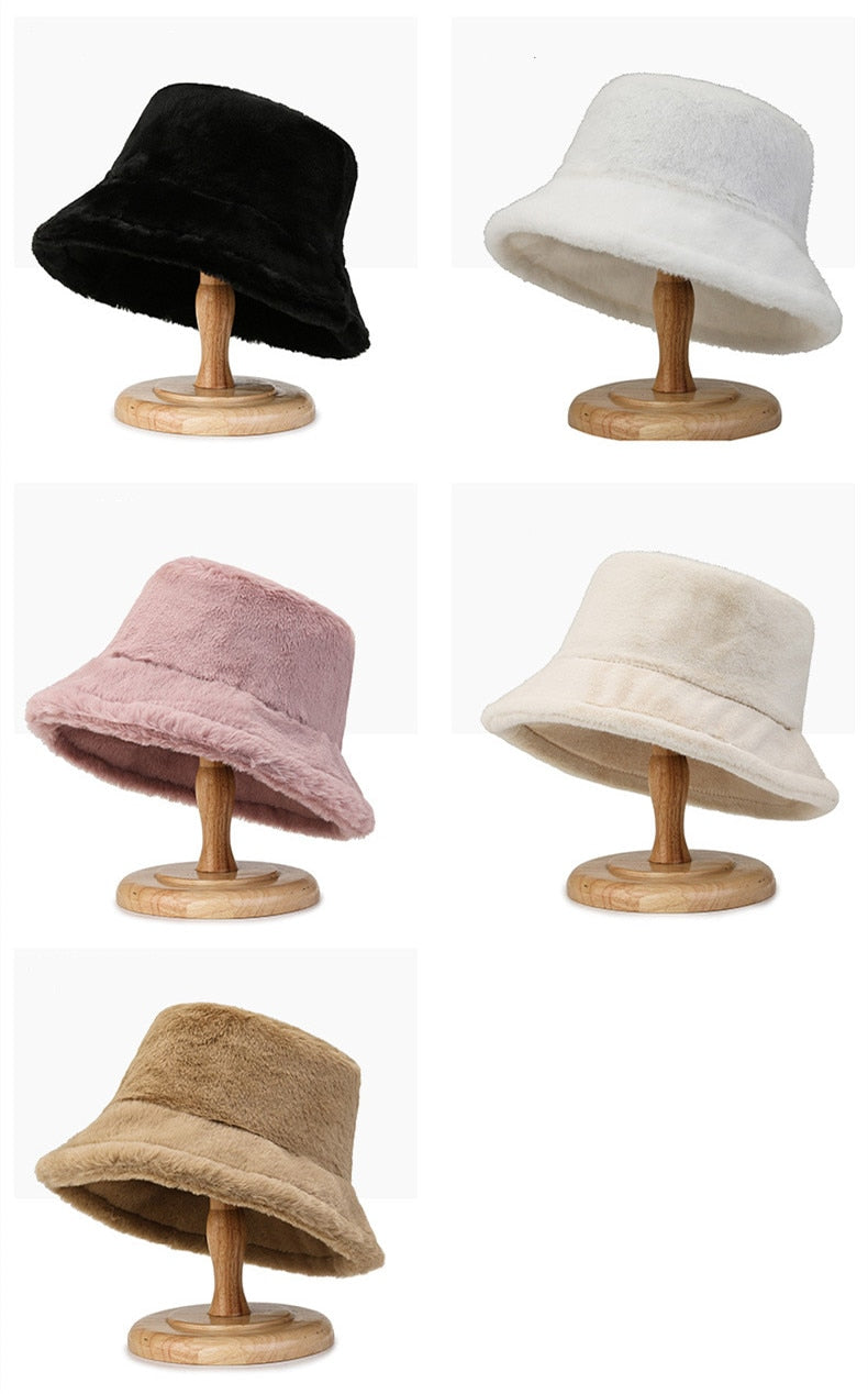 Hat - New Warm Thick Bucket Hats