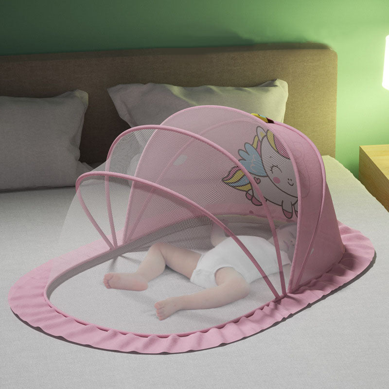 Without Bottom Foldable Baby Canopy