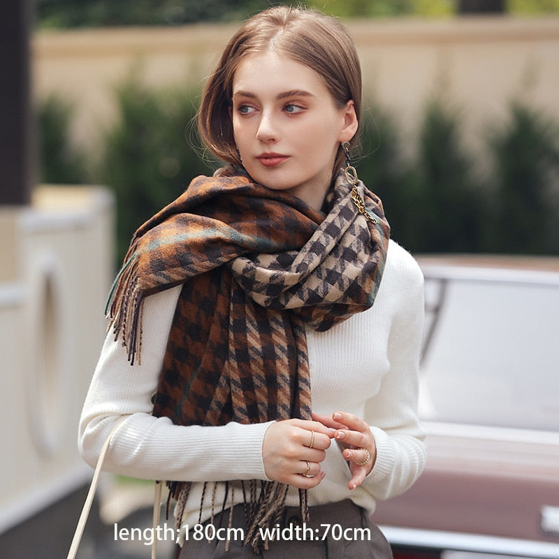 Scarf - Warm Cashmere Imitation Shawl