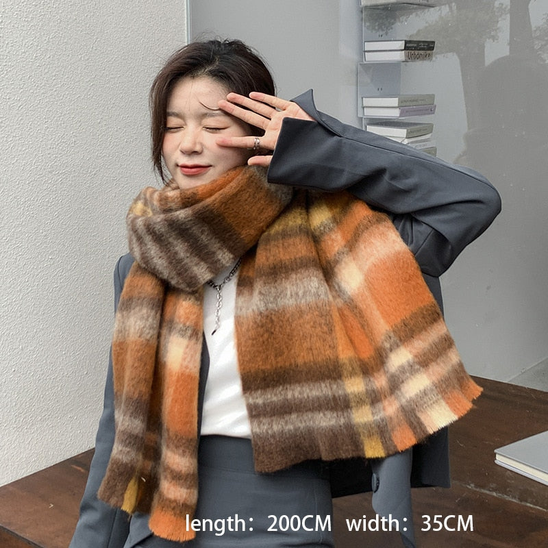 Scarf - Warm Cashmere Imitation Shawl