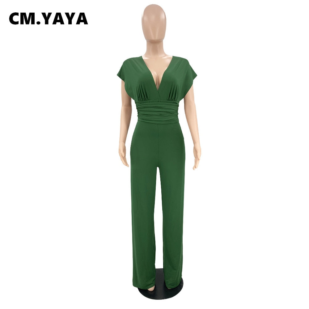 Elegant Halter Neck Pant Suit