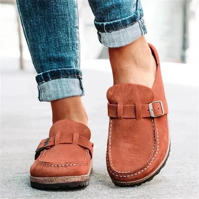 Shoes Women - Retro Shoes Slip on Mules