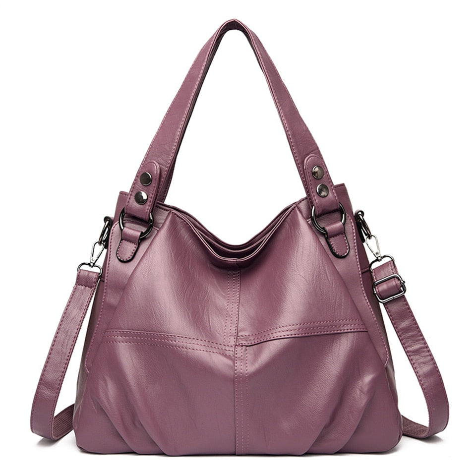 Purse - High-end Leather Top-handle Bag