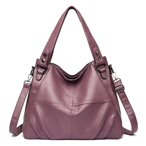 Purse - High-end Leather Top-handle Bag