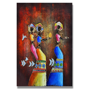 Painting - African Woman Classic Vintage Wall Art