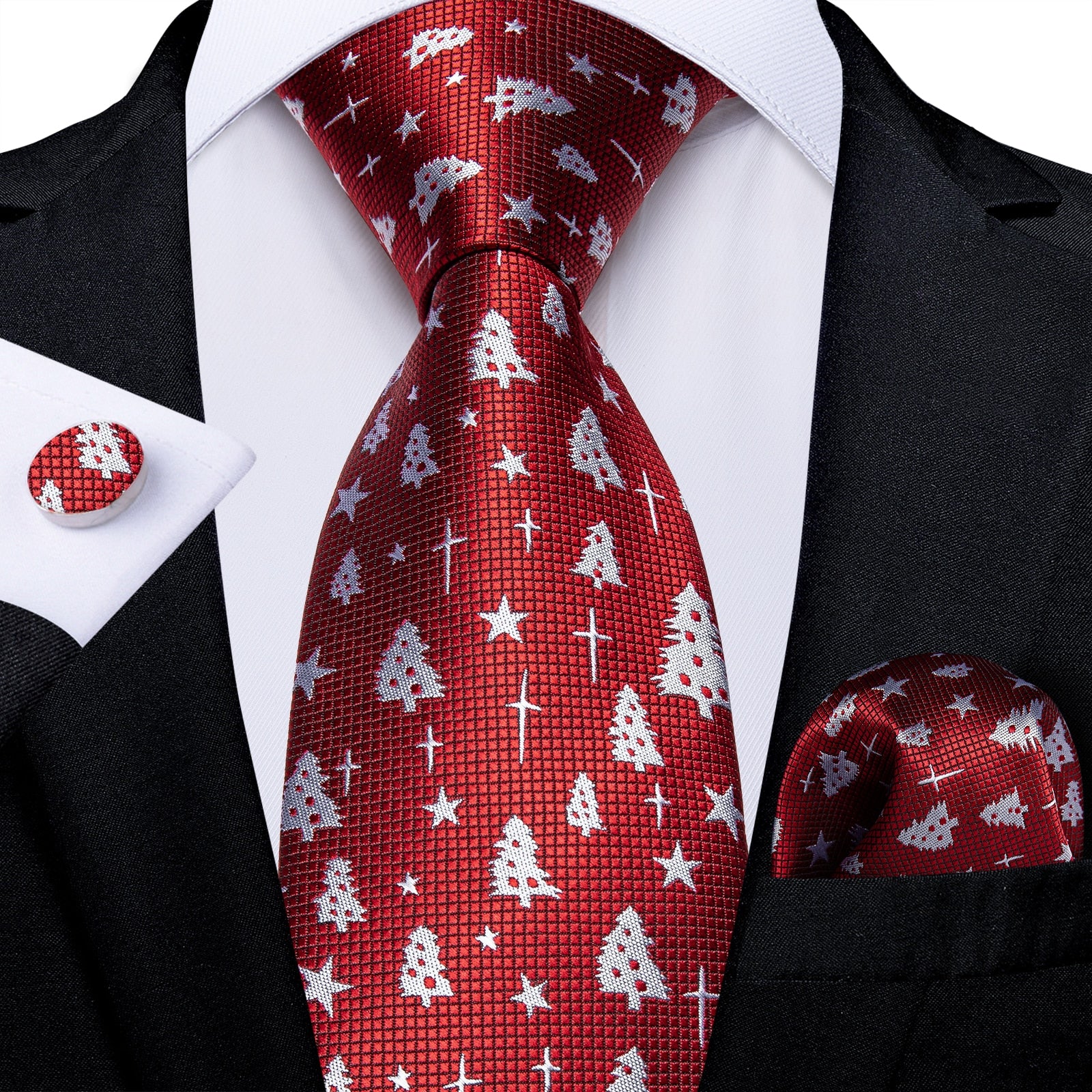 New Men Red Design Tie