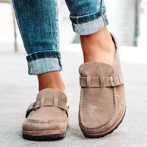 Shoes Women - Retro Shoes Slip on Mules