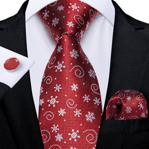 New Men Red Design Tie