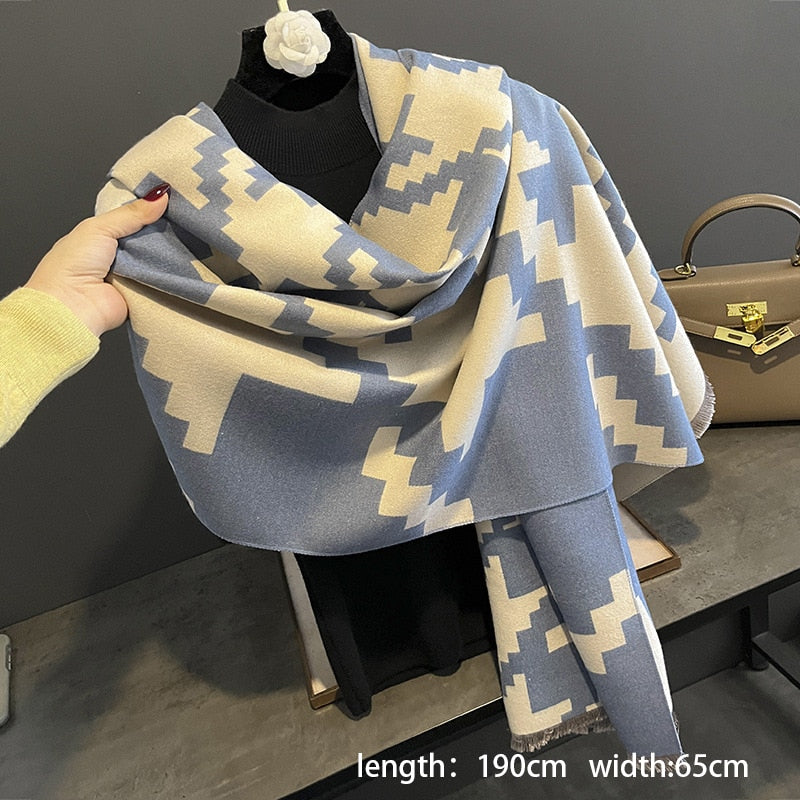 Scarf - Warm Cashmere Imitation Shawl