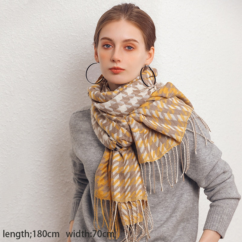 Scarf - Warm Cashmere Imitation Shawl