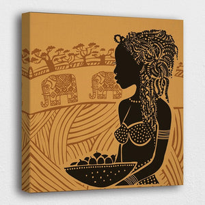 Painting - African Culture Art