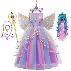 Girls Unicorn Dress