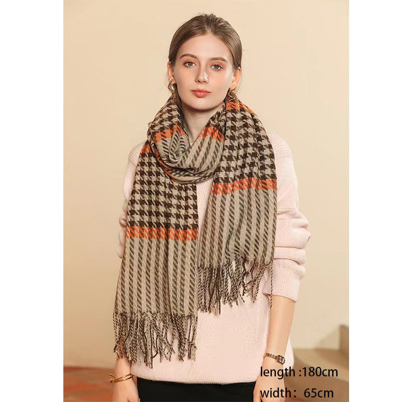 Scarf - Warm Cashmere Imitation Shawl