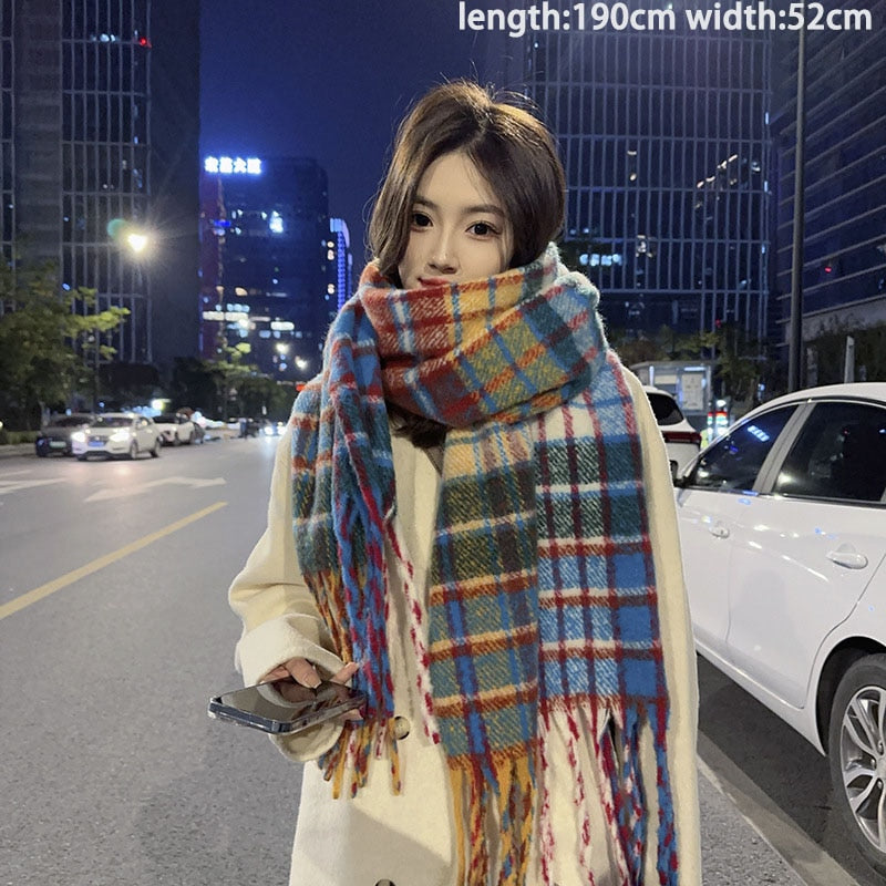 Scarf - Warm Cashmere Imitation Shawl