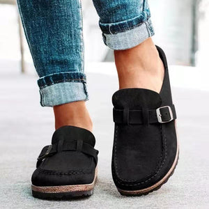 Shoes Women - Retro Shoes Slip on Mules